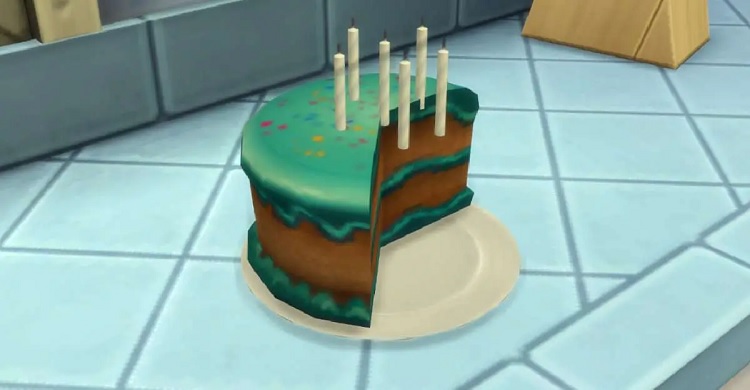 How to get the birthday cake in sims 4?