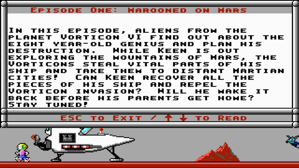Commander Keen Episode One: Marooned on Mars