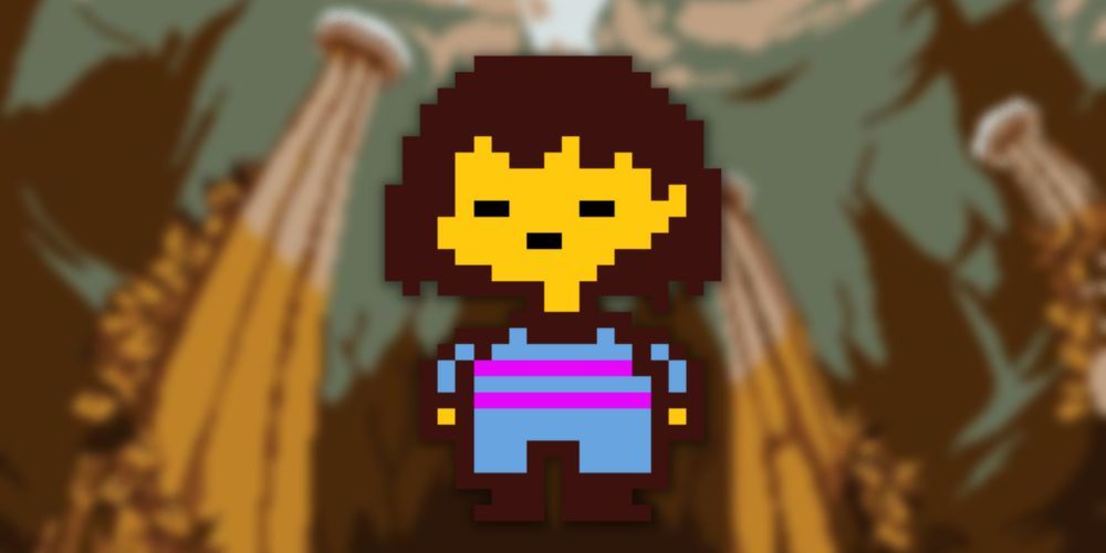 Frisk, the main playable character from the game Undertale.