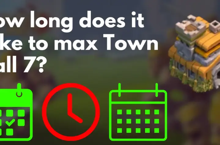How long does it take to max Town Hall 7?