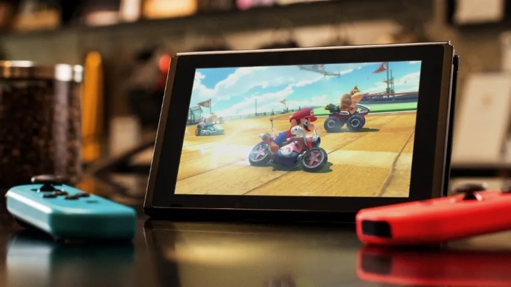 Nintendo Switch Detached Joy-Cons Mario Kart
