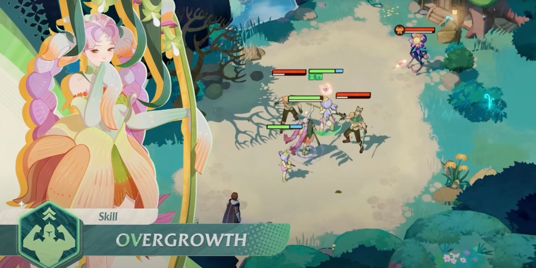 florabelle’s overgrowth skill in afk journey. 
