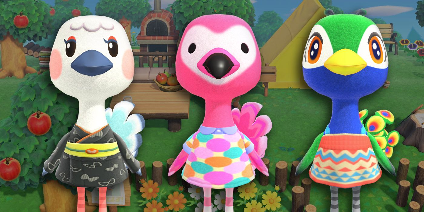Animal Crossing New Horizons Ostrich Characters