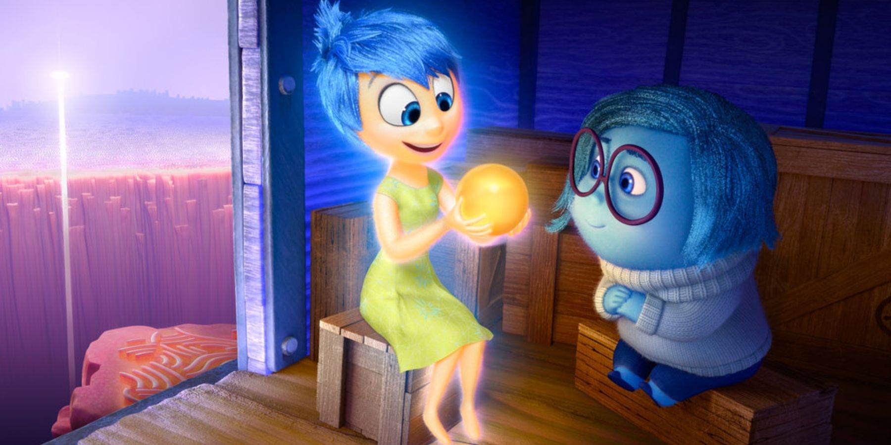 Joy And Sadness In Inside Out