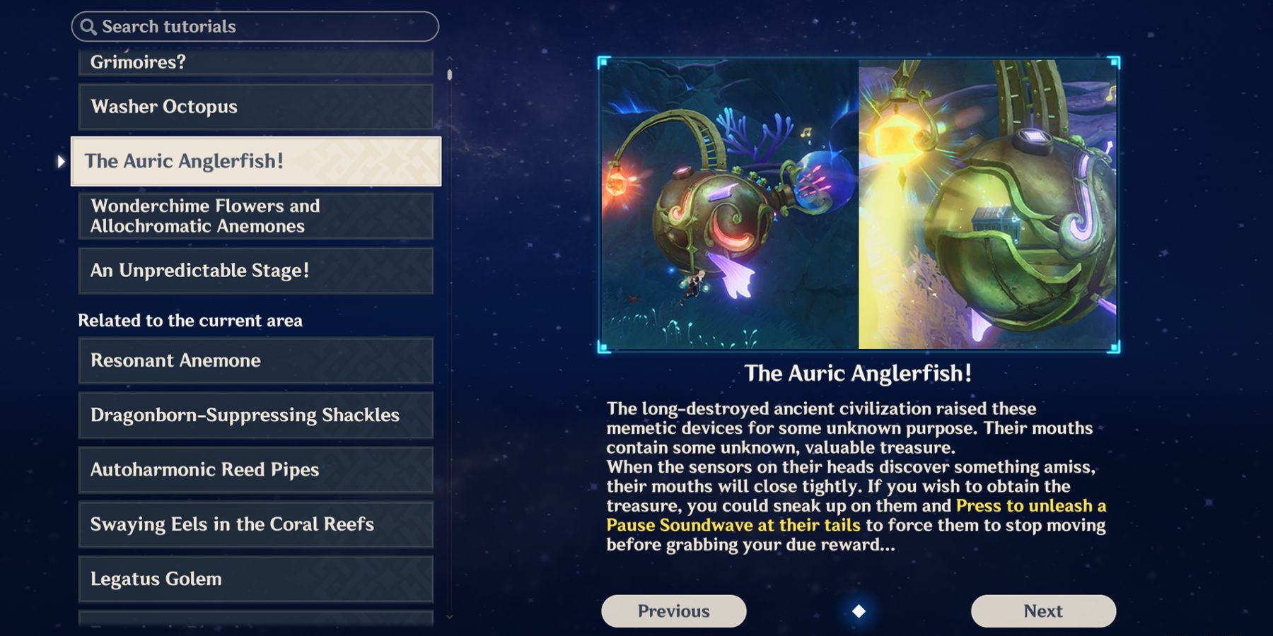 auric anglerfish tutorial genshin impact