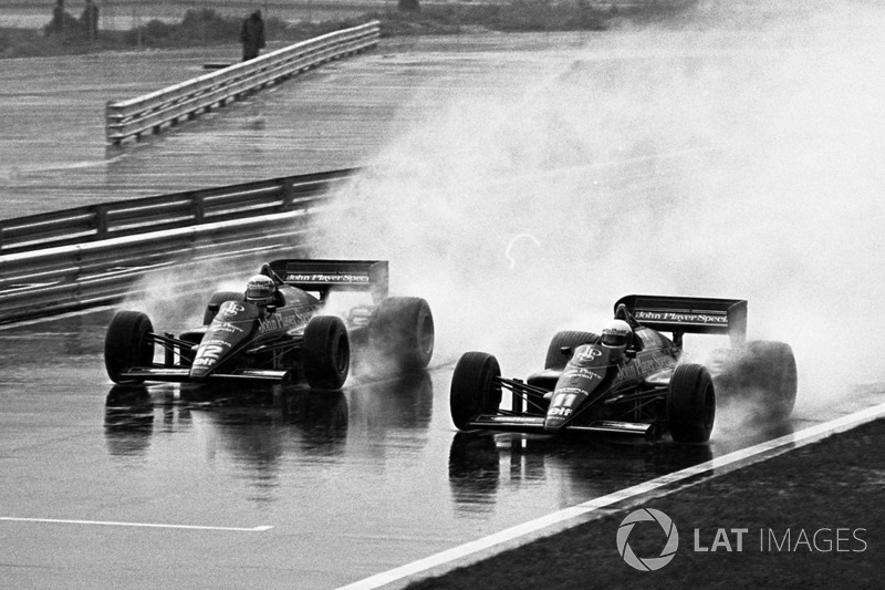 Ayrton Senna, Lotus 97T, Elio De Angelis, Lotus 97T
