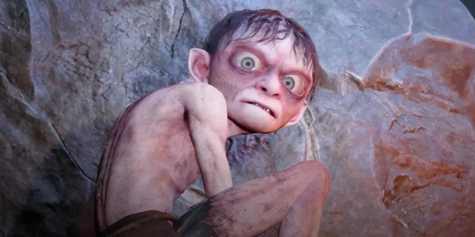 Gollum from Lord of the Rings: Gollum crouching
