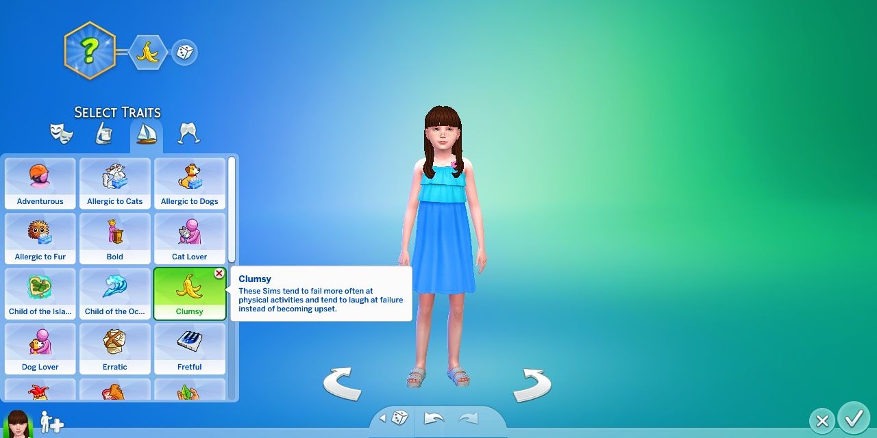Sims 4 Child traits