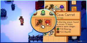 Stardew Valley: How to Get Cave Carrot