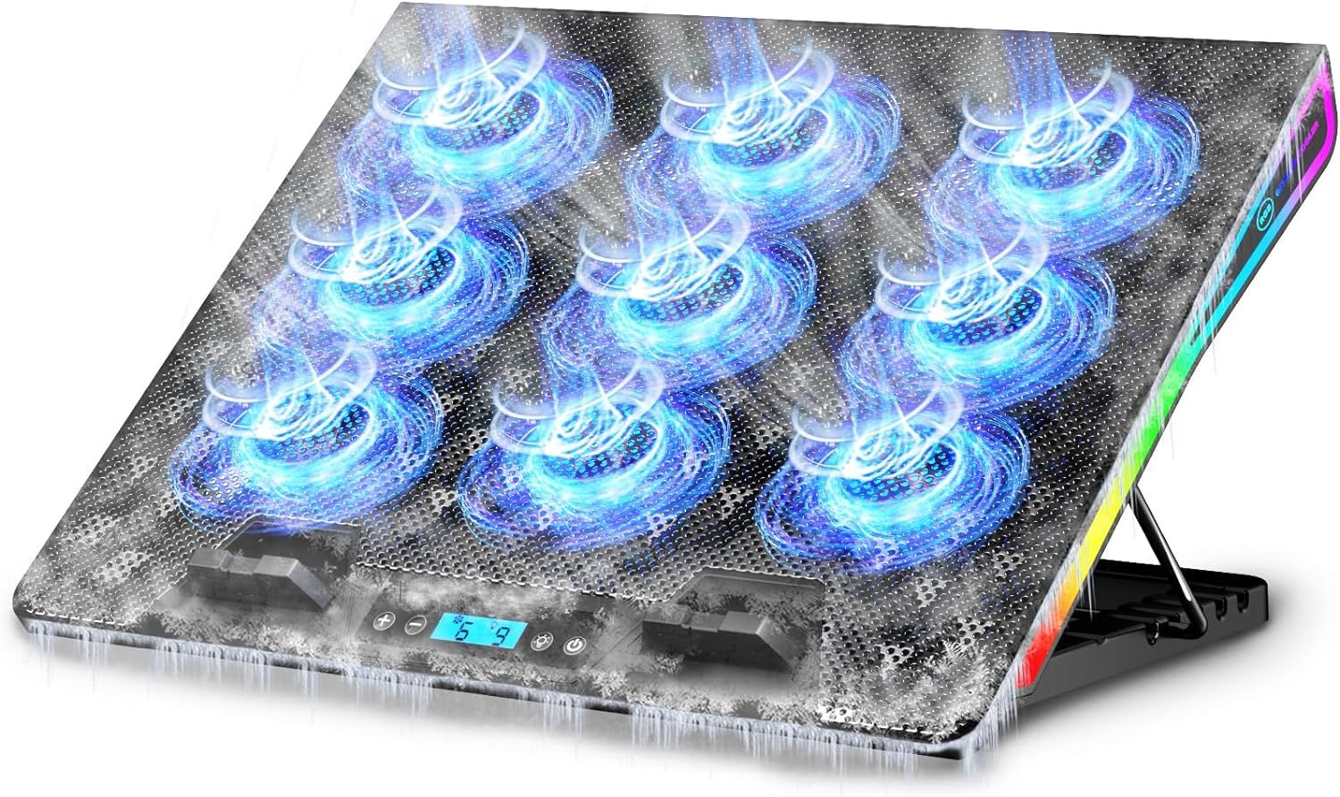 AICHESON Gaming RGB Laptop Cooling Pad