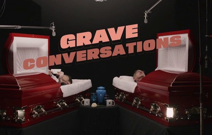David Dastmalchian Interviews Guests from a Casket in New Talk Show GRAVE CONVERSATIONS - Daily Dead