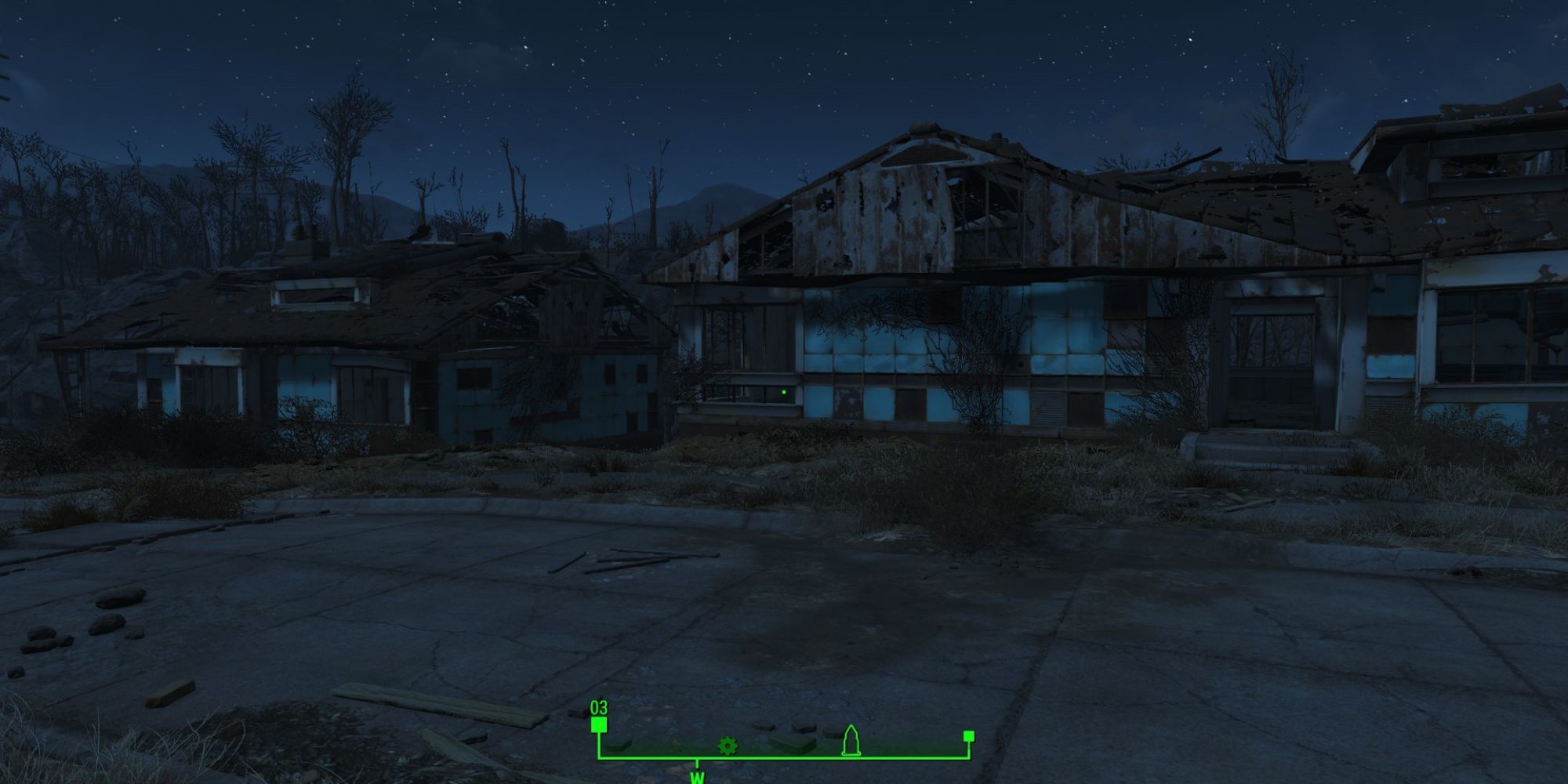 Fallout 4 - Ruined Buildings