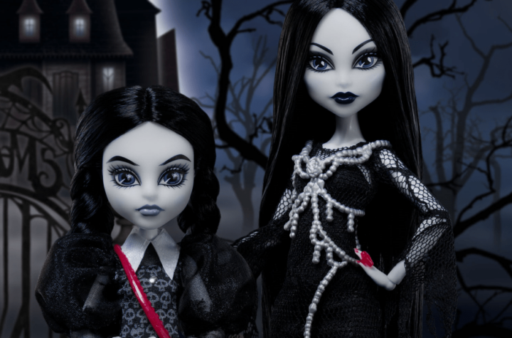 Limited Edition Morticia & Wednesday Addams ‘Monster High’ Dolls Releasing Next Week!