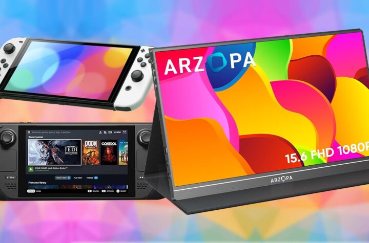 The Arzopa 15" 1080p USB Type-C Monitor Is $60.79 for Amazon Prime Members (Switch and Steam Deck Compatible) - IGN