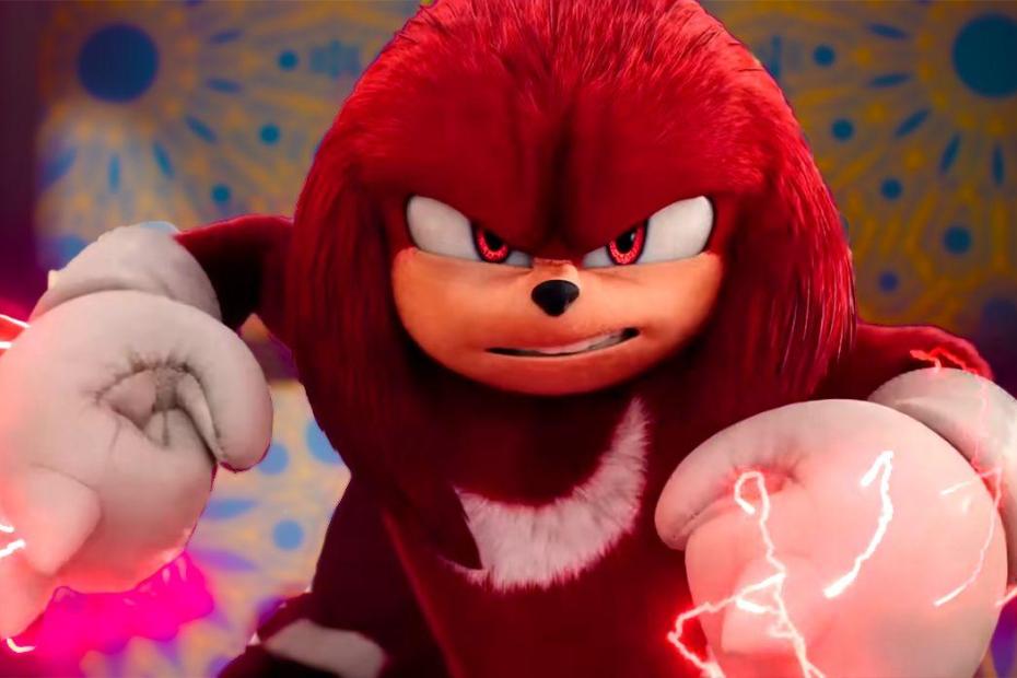 Knuckles in the upcoming TV show