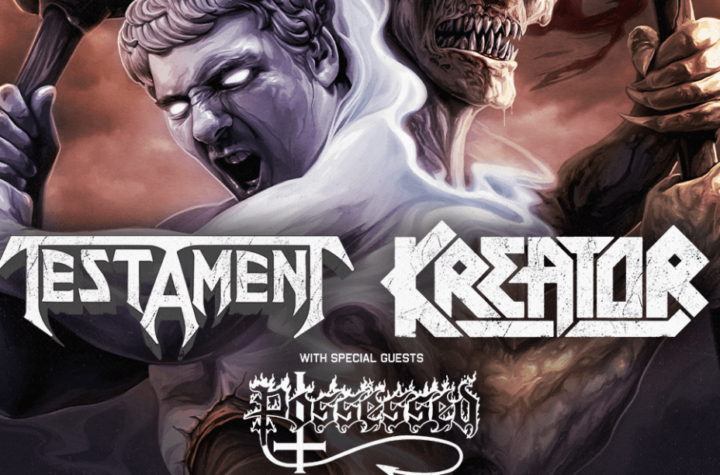 TESTAMENT & KREATOR Announce Co-Headlining 'Klash of the Titans North American 2024' Tour With Special Guests POSSESSED! -