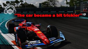 Audio - Charles Leclerc post-quali radio (P2): "Trickier on the last lap" | 2024 Miami GP