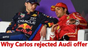 Explained: why Carlos Sainz rejected Audi offer amid 2025 Formula 1 seat