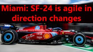 Miami track data: Ferrari SF-24 balanced and easy to drive (video)